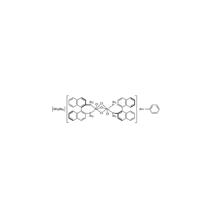 二甲铵二氯三(μ-氯)二[(R)-(+)-2,2′-二(二苯基膦基)-1,1′-联萘基]二钌酸盐(II)