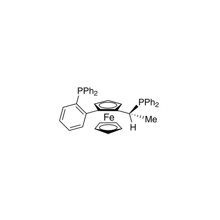 (R)-(+)-1-[(R)-2-(2'-二苯基膦基苯基)二茂铁基]乙基二苯基膦