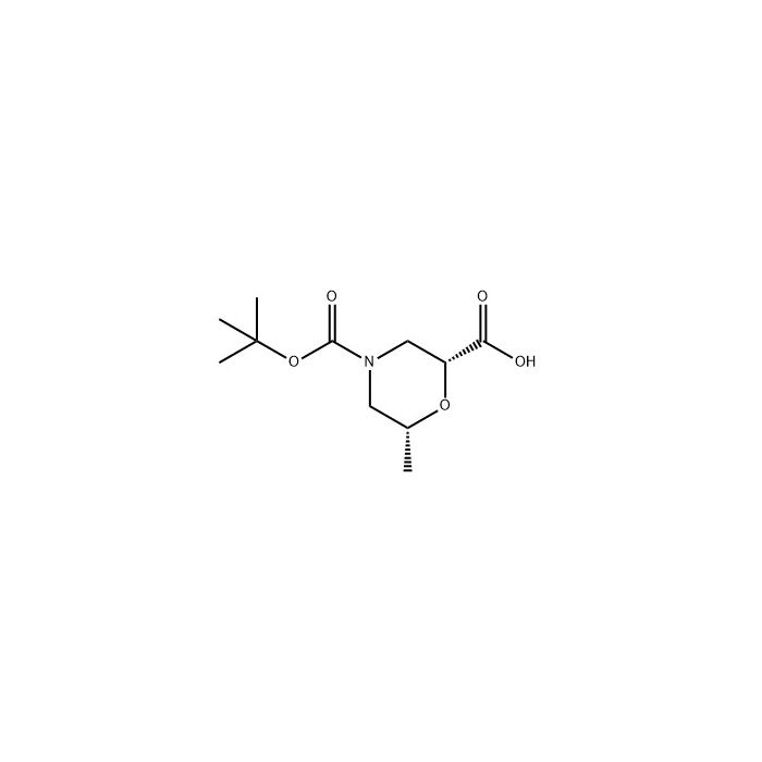 (2R,6R)-4-(叔丁氧基羰基)-6-甲基吗啉-2-羧酸