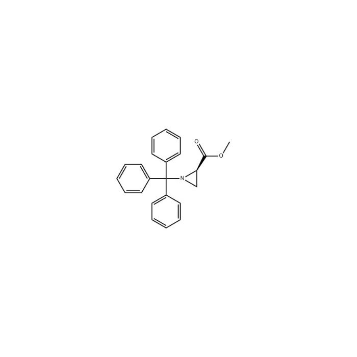 (R)-1-三苯甲基氮杂环丙烷-2-甲酸甲酯