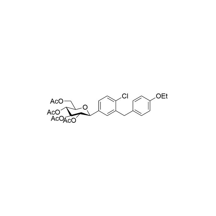 (1S)-1,5-脱水-1-C-[4-氯-3-[(4-乙氧基苯基)甲基]苯基]-D-山梨醇四乙酸酯