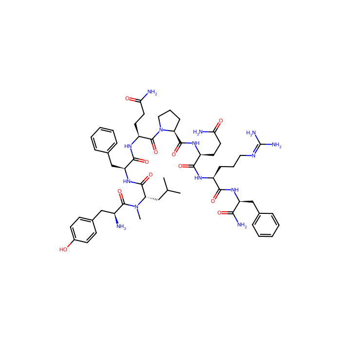 (2S)-2-[[(2S)-1-[(2S)-5-amino-2-[[(2S)-2-[[(2S)-2-[[(2S)-2-amino-3-(4-hydroxyphenyl)propanoyl]-methylamino]-4-methylpentanoyl]amino]-3-phenylpropanoyl]amino]-5-oxopentanoyl]pyrrolidine-2-carbonyl]amino]-N-[(2S)-1-[[(2S)-1-amino-1-oxo-3-phenylpropan-2-yl]a, NPFF1 受体激动剂;NPFF2 受体激动剂