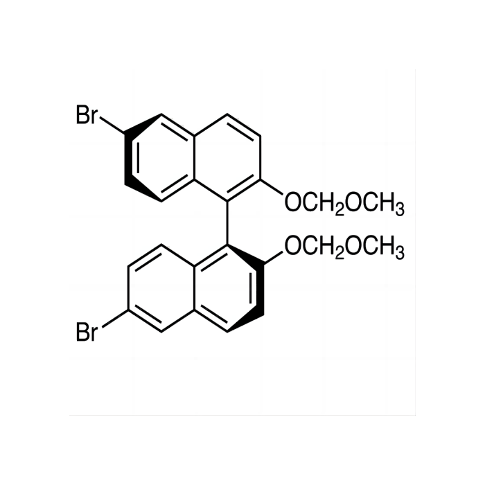 (S)-(-)-6,6′-二溴-2,2′-双(甲氧基甲氧基)-1,1′-联萘