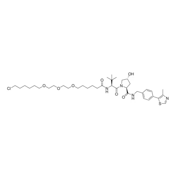 (S,R,S)-AHPC-C₆-PEG₃ -丁基氯