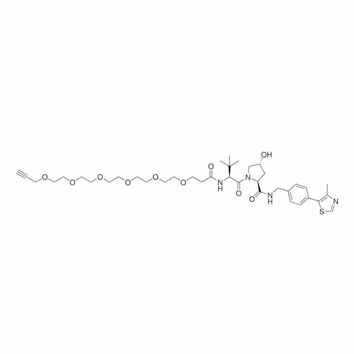 (S,R,S)-AHPC-PEG₆-炔烃
