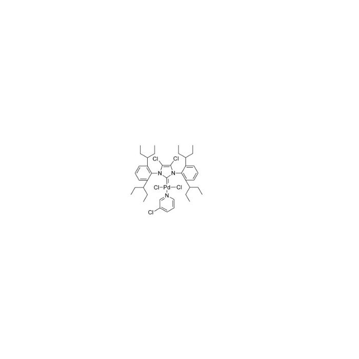 (SP-4-1)-[1,3-双[2,6-双(1-乙基丙基)苯基]-4,5-二氯-1,3-二氢-2H-咪唑-2-亚基]二氯(3-氯吡啶-κN)钯