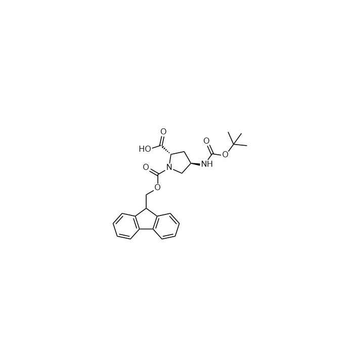 (2S,4R)-Fmoc-4-叔丁氧羰基氨基吡咯烷-2-甲酸
