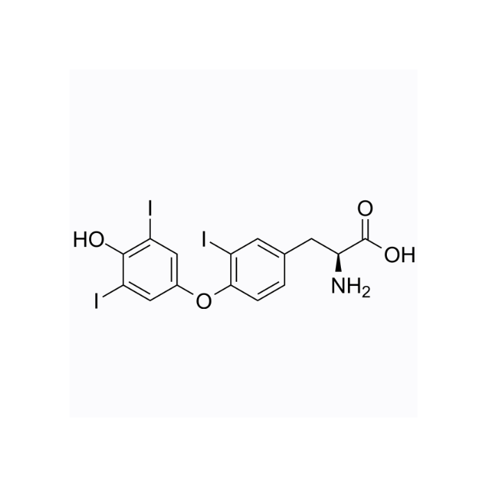 3,3',5'-三碘- L -甲状腺氨酸, 甲状腺激素受体-α的激动剂;甲状腺激素受体-β的激动剂