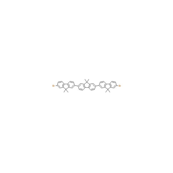 2,2'：7'，2''-Ter-9H-芴，7,7''-二溴-9,9,9'，9'，9''，9''-六甲基-