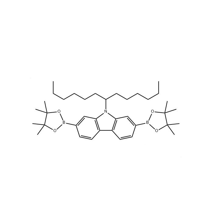 2,7-双(4,4,5,5-四甲基-1,3,2-二噁硼烷-2-基)-9-(三癸烷-7-基)-9h-咔唑
