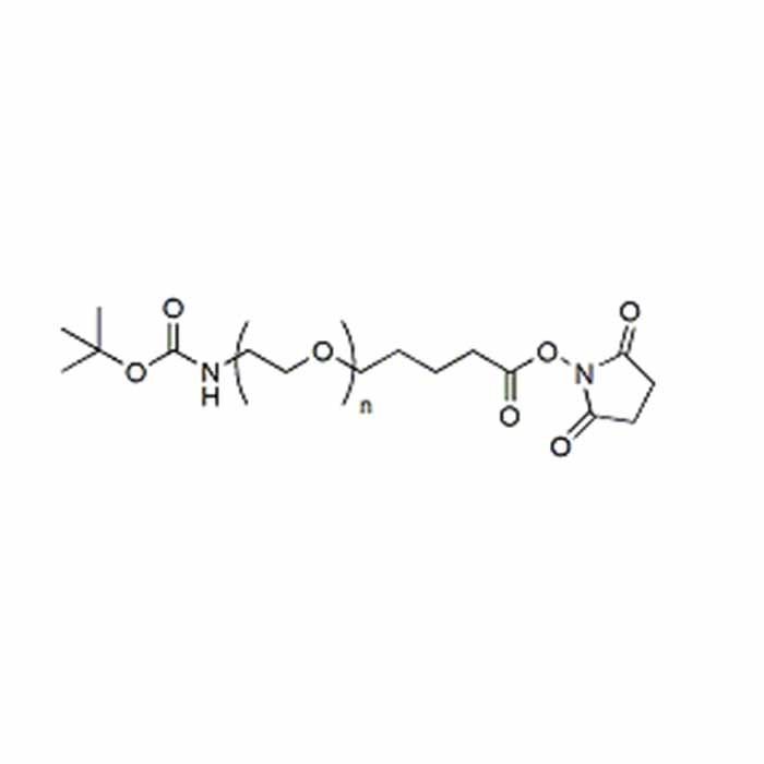 t-Boc-N-氨基-PEG-5K-琥珀酰亚胺戊酸酯