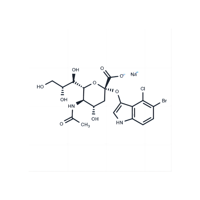 5-溴-4-氯-3-吲哚基-α-D-N-乙酰神经氨酸钠盐(X-NeuNAc)