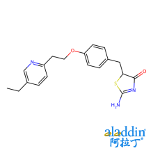 2-氨基-5-[4-[2-(5-乙基-2-吡啶基)乙氧基]苯甲基]噻唑-4(5H)-酮