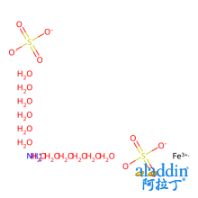 硫酸铁铵 (III) 十二水合物