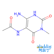 5-乙酰氨基-6-氨基-3-甲基尿嘧啶-(环-¹³C₄,¹⁵N₂, 氨基-¹⁵N)