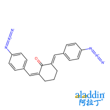 2,6-双(4-叠氮苯亚甲基)环己酮 (约30%水润湿品) (单位重量以干重计) [用于感光材料的研究]
