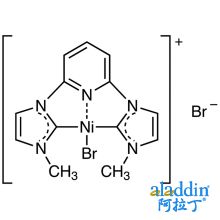 溴[(2,6-吡啶二基)双(3-甲基-1-咪唑-2-甲叉基)]溴化镍