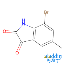 7-溴-5-甲基吲哚啉-2,3-二酮
