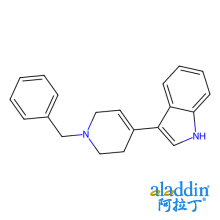 3-(1-苄基-1,2,3,6-四氢吡啶-4-基)-1 H -吲哚