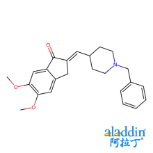 1-苄基-4-(5,6-二甲氧基-1-氧杂茚满-2-基茚甲基)哌啶