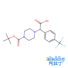 2-(4-Boc-哌嗪基)-2-[4-(三氟甲基)苯基]乙酸
