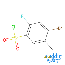 4-bromo-2-fluoro-5-methyl-benzenesulfonyl chloride