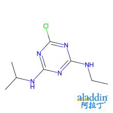 2-氯-4-乙基氨基-15N-6-异丙氨基-1,3,5-三嗪