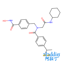 4-[[[2-(cyclohexylamino)-2-oxoethyl]-(4-propan-2-ylbenzoyl)amino]methyl]-N-hydroxybenzamide