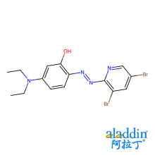 2-(3,5-二溴-2-吡啶偶氮)-5-二乙氨基酚