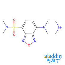 DBD-PZ [=4-(N,N-二甲氨基磺酰基)-7-哌嗪-2,1,3-苯并恶二唑][用于高效液相色谱标记]