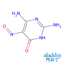 2,4-二氨基-6-羟基-5-亚硝基嘧啶
