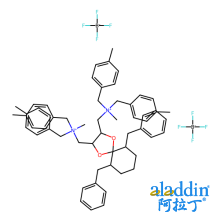 6,10-二苄基-N,N'-二甲基-N,N,N',N'-四(4-甲基苄基)-1,4-二氧杂螺[4.5]癸烷-(2S,3S)-二基双(甲铵)双(四氟硼酸盐) [=(S,S)-TaDiAS-2nd]