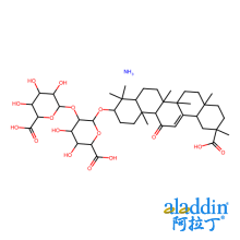 甘草酸 铵盐 来源于甘草根(甘草)
