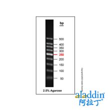 Gelred-prestained DNA Ladder (50-500bp)
