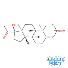 17α-羟基孕酮-2,3,4-¹³C₃