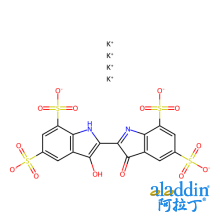 靛青四磺酸四钾盐水合物