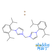 3,3'-亚甲基双[1-(2,6-二异丙基苯基)-3-咪唑溴化物]