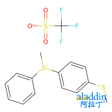 (4-甲硫基苯基)甲基苯基锍三氟甲磺酸盐