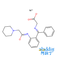 [N-[α-[2-(哌啶基乙酰氨基)苯基]亚苄基]甘氨酸基]镍