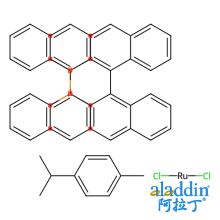氯代[(R)-(+)-2,2′-双(二苯基膦)-1,1′-联萘](p-伞花素)氯化钌(II)