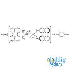 二甲基铵二氯三(μ-氯)双[(R)-(+)-2,2'-双(二-对甲苯基膦)-1,1'-联萘基]二钌(II)