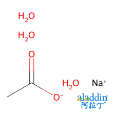 乙酸钠,三水