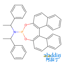 (S,S,S)-(+)-(3,5-二氧杂-4-磷杂环庚二烯并[2,1-a:3,4-a']二萘-4-基)二(1-苯基乙基)胺