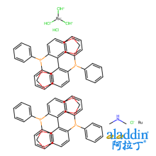 三(μ-氯)双[(S)-(-)-5,5'-双(二苯基膦)-4,4'-联-1,3-苯并二恶茂]二氯化二钌二甲基铵盐