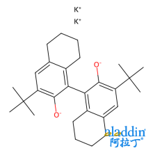 （S）-（+）-5,5''，6,6''，7,7''，8,8''-八氢-3,3''-二叔丁基-1,1' '-二-2-萘酚，双钾盐