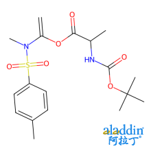(S)-O-(1-(N,4-二甲基苯基磺酰胺基)乙烯基)2-((叔丁氧基羰基)氨基)丙硫醇酸酯