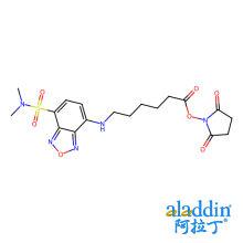 6-[[7-(N,N-二甲氨基磺酰)-2,1,3-苯并恶二唑-4-基]氨基]己酸琥珀酰亚胺酯
