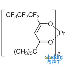 三(6,6,7,7,8,8,8-七氟-2,2-二甲基-3,5-辛二酮基)镨(Ⅲ)[核磁共振位移试剂]