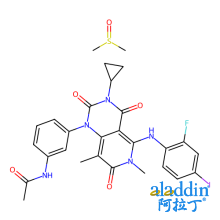 曲美替尼二甲基亚砜溶剂化物