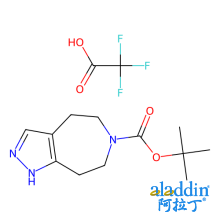 tert-butyl 4,5,7,8-tetrahydro-2H-pyrazolo[3,4-d]azepine-6-carboxylate;2,2,2-trifluoroacetic acid